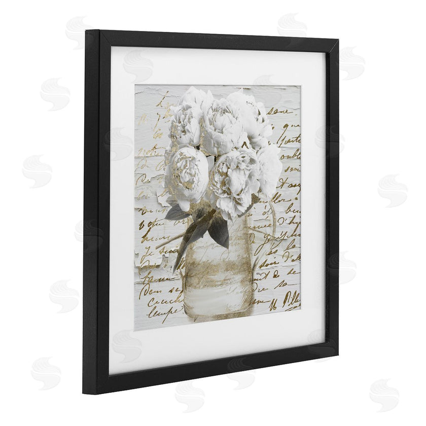 Sophie 6 | Peonies with Vintage Script