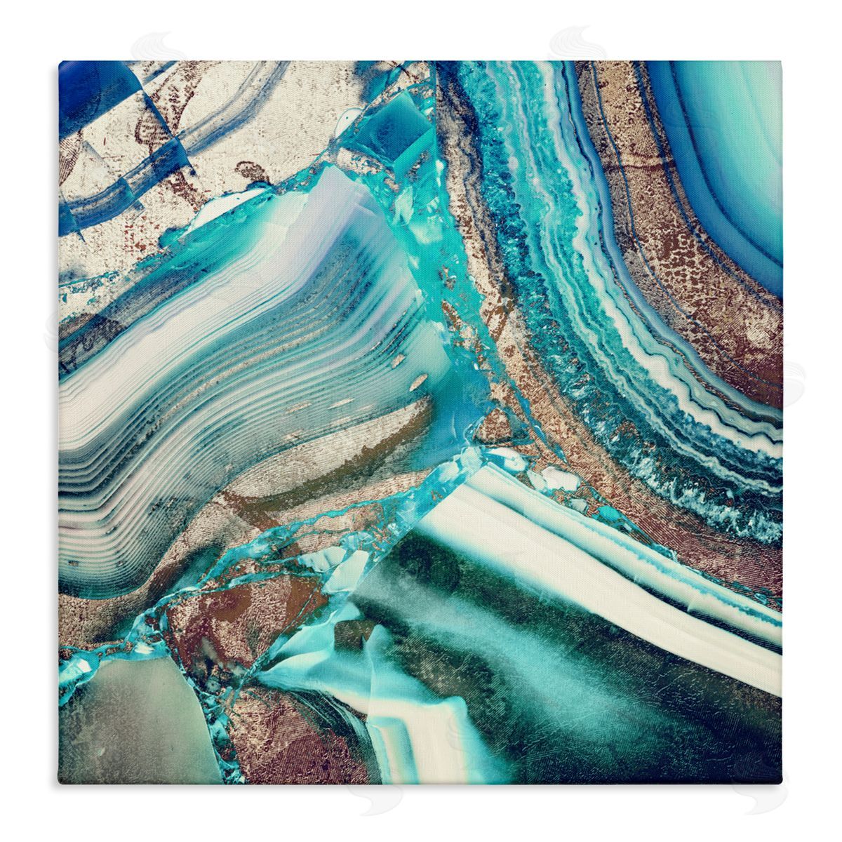 Sophie 6 Earthly Pleasures Pattern Canvas Wall Art Print