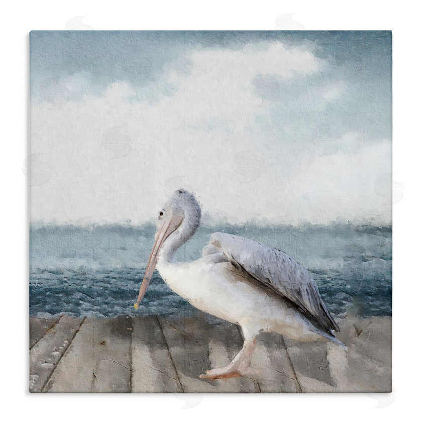 Sophie 6 | Expressionist Pelican on Dock