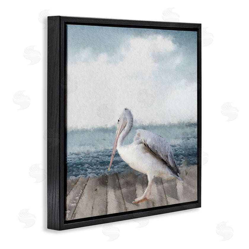 Sophie 6 | Expressionist Pelican on Dock