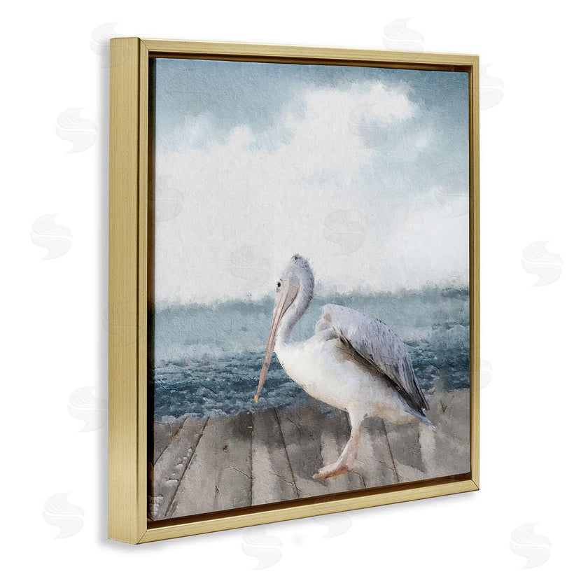 Sophie 6 | Expressionist Pelican on Dock