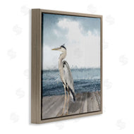 Sophie 6 | Expressionist Heron on Dock