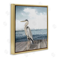 Sophie 6 | Expressionist Heron on Dock