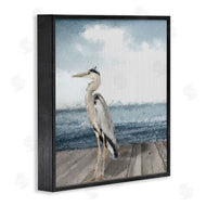 Sophie 6 | Expressionist Heron on Dock