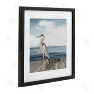 Sophie 6 | Expressionist Heron on Dock