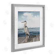 Sophie 6 | Expressionist Heron on Dock
