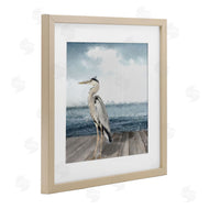 Sophie 6 | Expressionist Heron on Dock