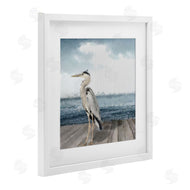 Sophie 6 | Expressionist Heron on Dock