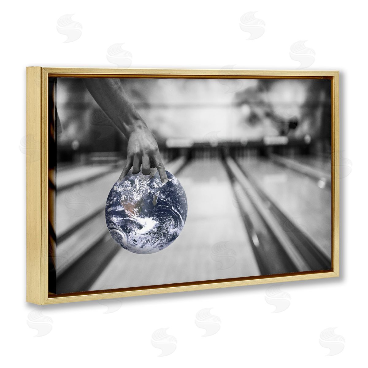 Sophie 6 Cosmic Bowling Ball Canvas Wall Art Print