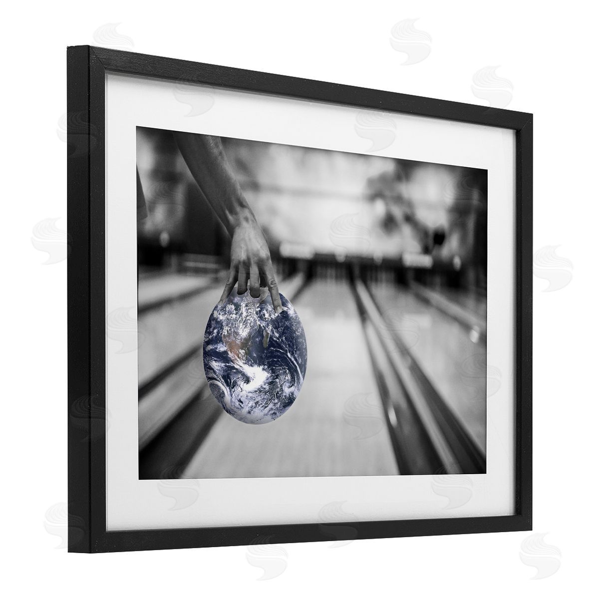 Sophie 6 Cosmic Bowling Ball Canvas Wall Art Print