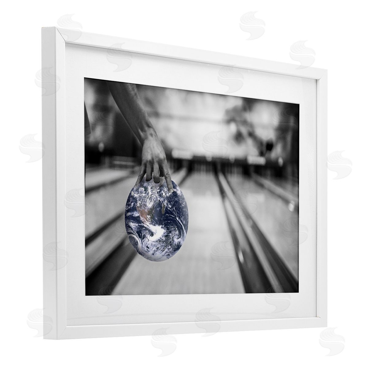 Sophie 6 Cosmic Bowling Ball Canvas Wall Art Print