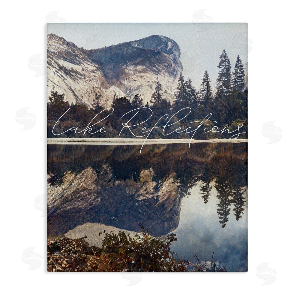 Sophie 6 Scenic Lake Reflections Canvas Wall Art Print