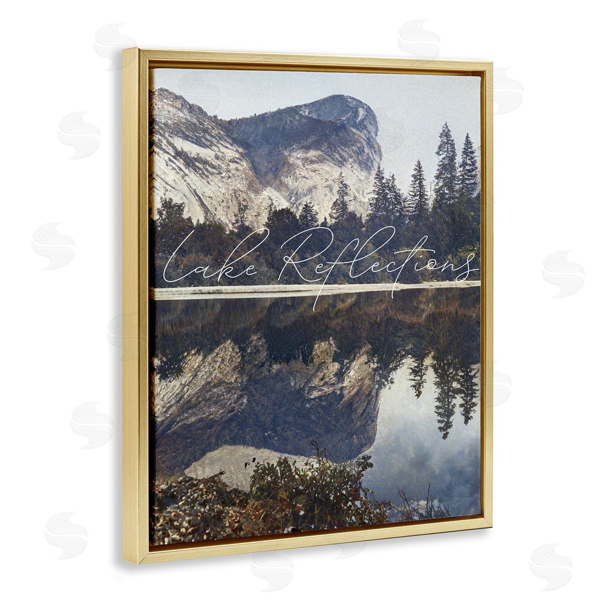 Sophie 6 Scenic Lake Reflections Canvas Wall Art Print