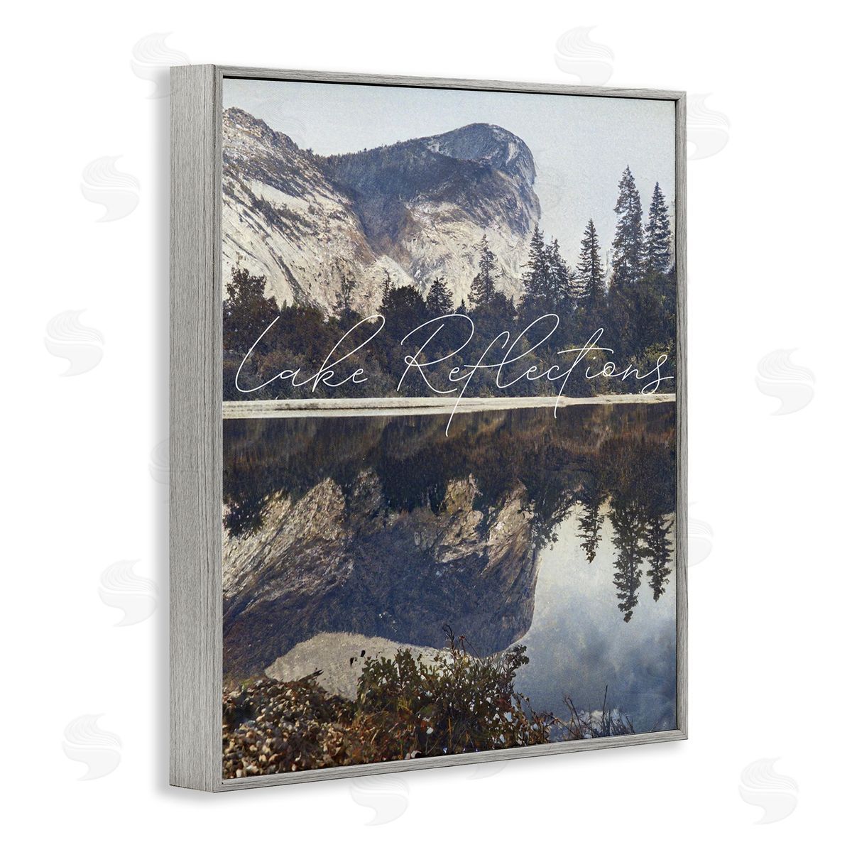 Sophie 6 Scenic Lake Reflections Canvas Wall Art Print
