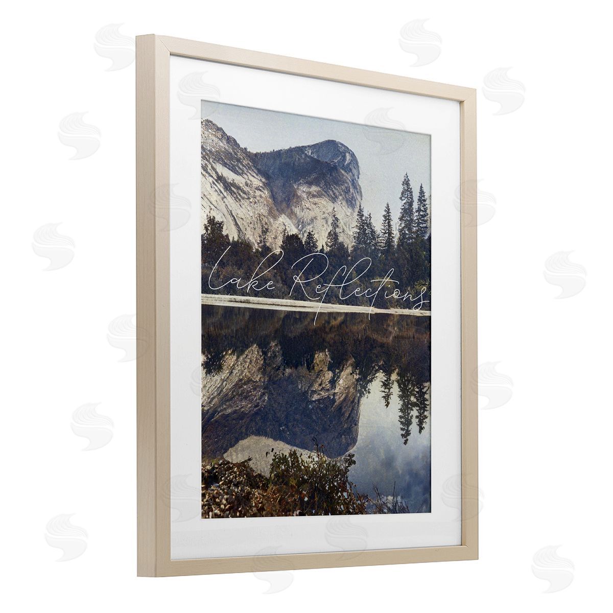 Sophie 6 Scenic Lake Reflections Canvas Wall Art Print