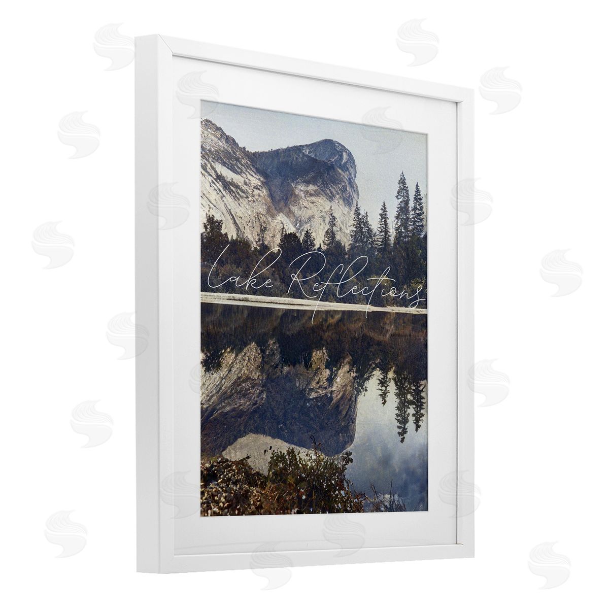 Sophie 6 Scenic Lake Reflections Canvas Wall Art Print