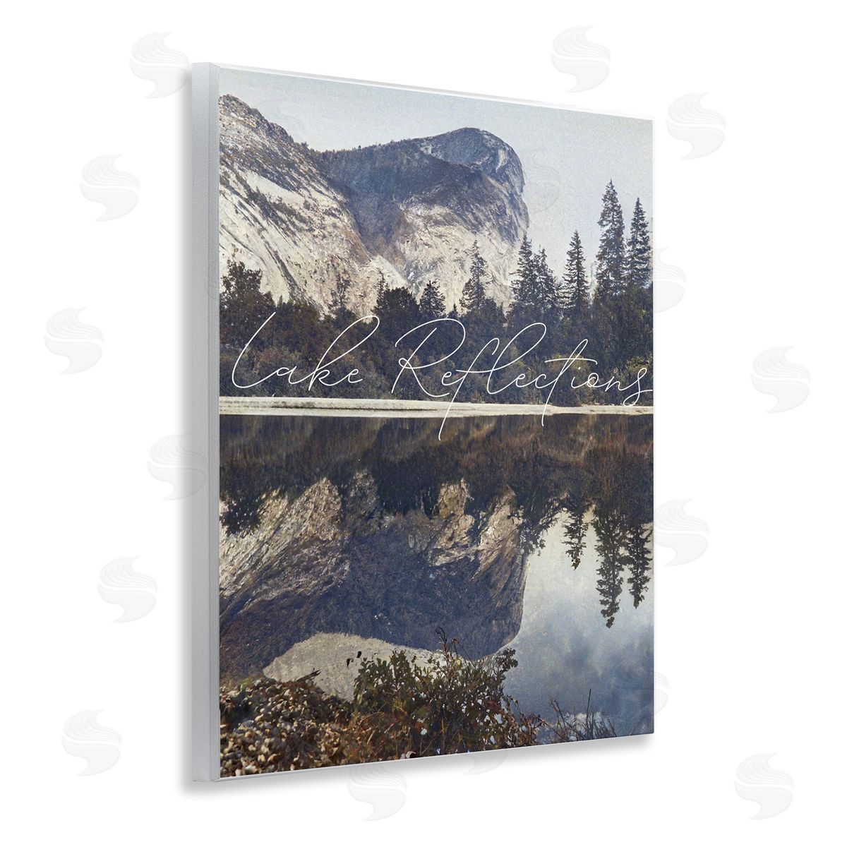 Sophie 6 Scenic Lake Reflections Canvas Wall Art Print