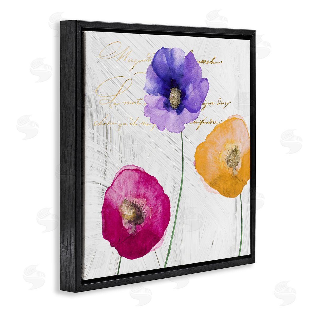 Sophie 6 Le Jardin Poppies Canvas Wall Art Print