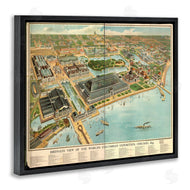 Marcus Jules | Vintage Exposition Map