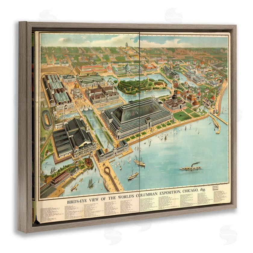 Marcus Jules | Vintage Exposition Map