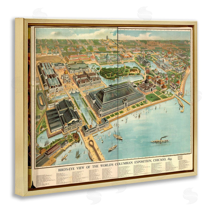 Marcus Jules | Vintage Exposition Map