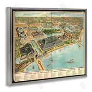Marcus Jules | Vintage Exposition Map