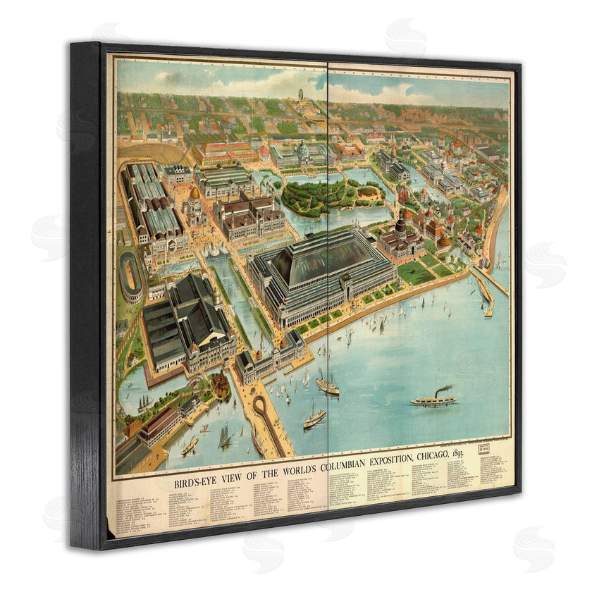 Marcus Jules | Vintage Exposition Map