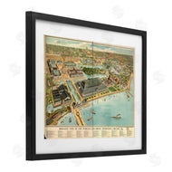 Marcus Jules | Vintage Exposition Map