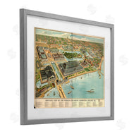 Marcus Jules | Vintage Exposition Map