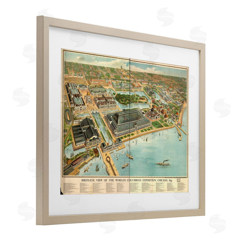 Marcus Jules | Vintage Exposition Map