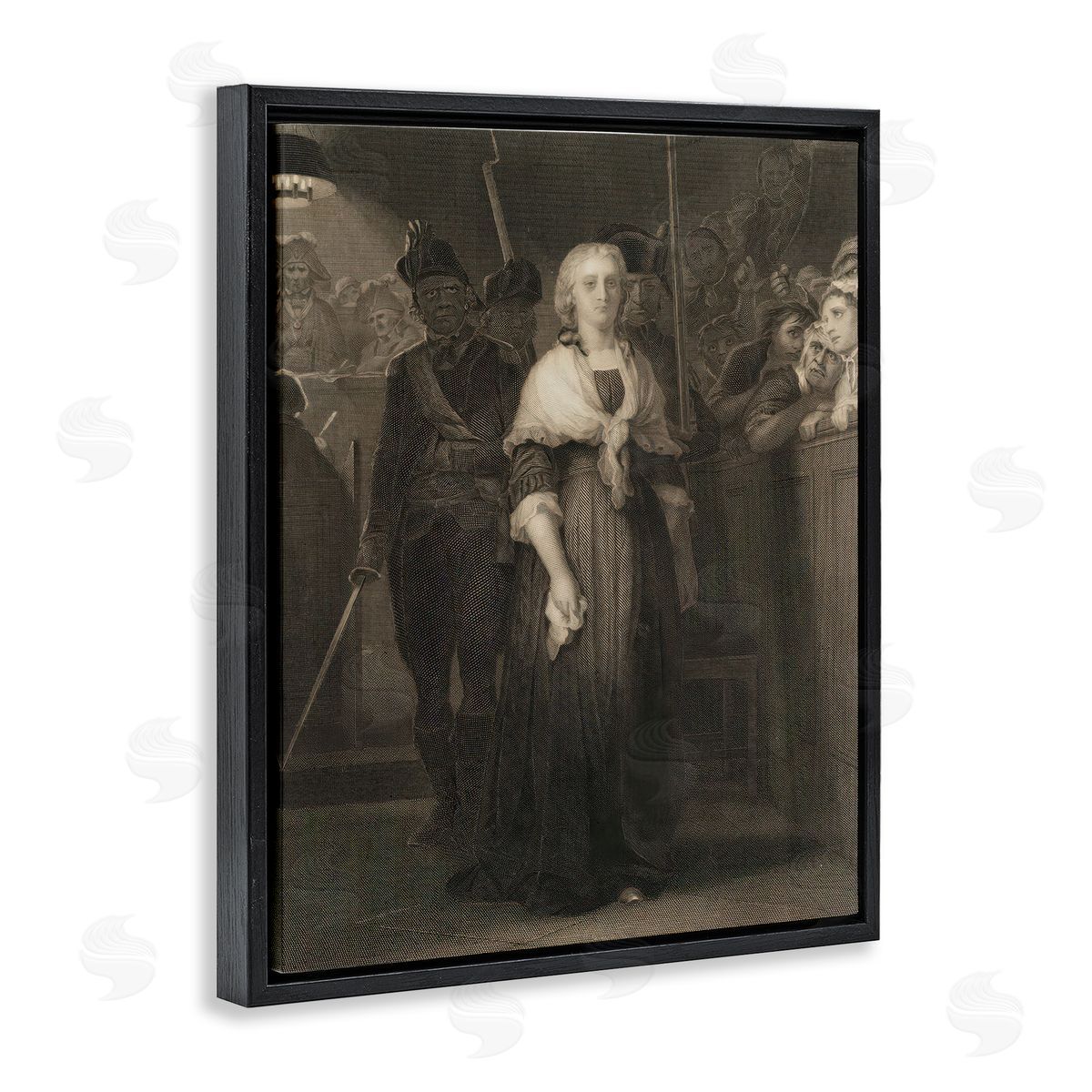Marcus Jules Working Woman Vintage Canvas Wall Art Print