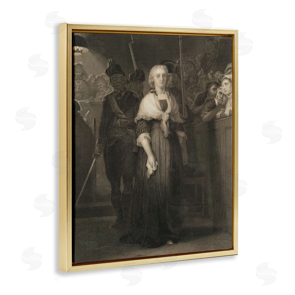 Marcus Jules Working Woman Vintage Canvas Wall Art Print
