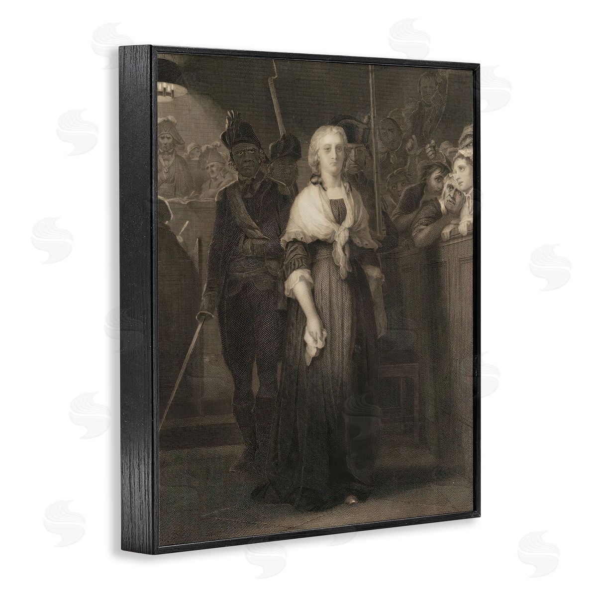 Marcus Jules Working Woman Vintage Canvas Wall Art Print