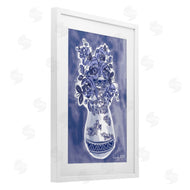 Hannah Byatt | Chinoiserie Vase on Blue