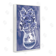 Hannah Byatt | Chinoiserie Vase on Blue