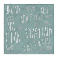 Matthew Piotrowicz | Calm & Relaxing Bath Typography