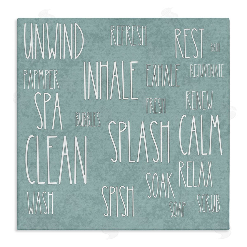 Matthew Piotrowicz | Calm & Relaxing Bath Typography