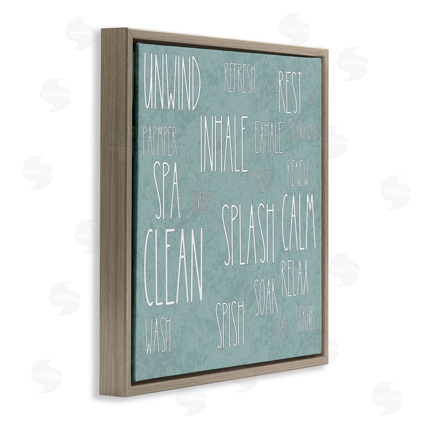Matthew Piotrowicz | Calm & Relaxing Bath Typography