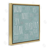 Matthew Piotrowicz | Calm & Relaxing Bath Typography