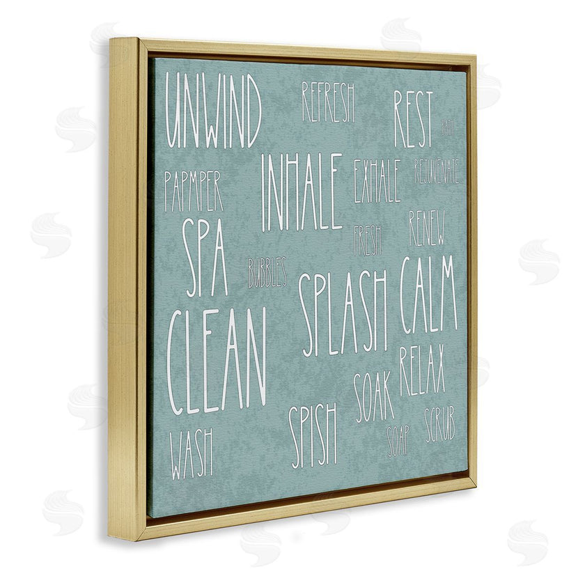Matthew Piotrowicz | Calm & Relaxing Bath Typography
