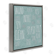 Matthew Piotrowicz | Calm & Relaxing Bath Typography