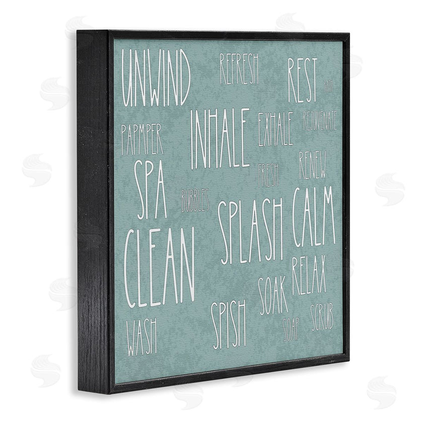Matthew Piotrowicz | Calm & Relaxing Bath Typography
