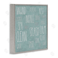 Matthew Piotrowicz | Calm & Relaxing Bath Typography