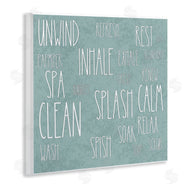 Matthew Piotrowicz | Calm & Relaxing Bath Typography