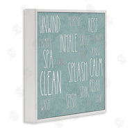 Matthew Piotrowicz | Calm & Relaxing Bath Typography