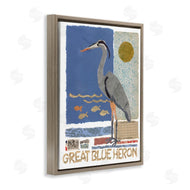 Nancy Overton | Great Blue Heron Collage