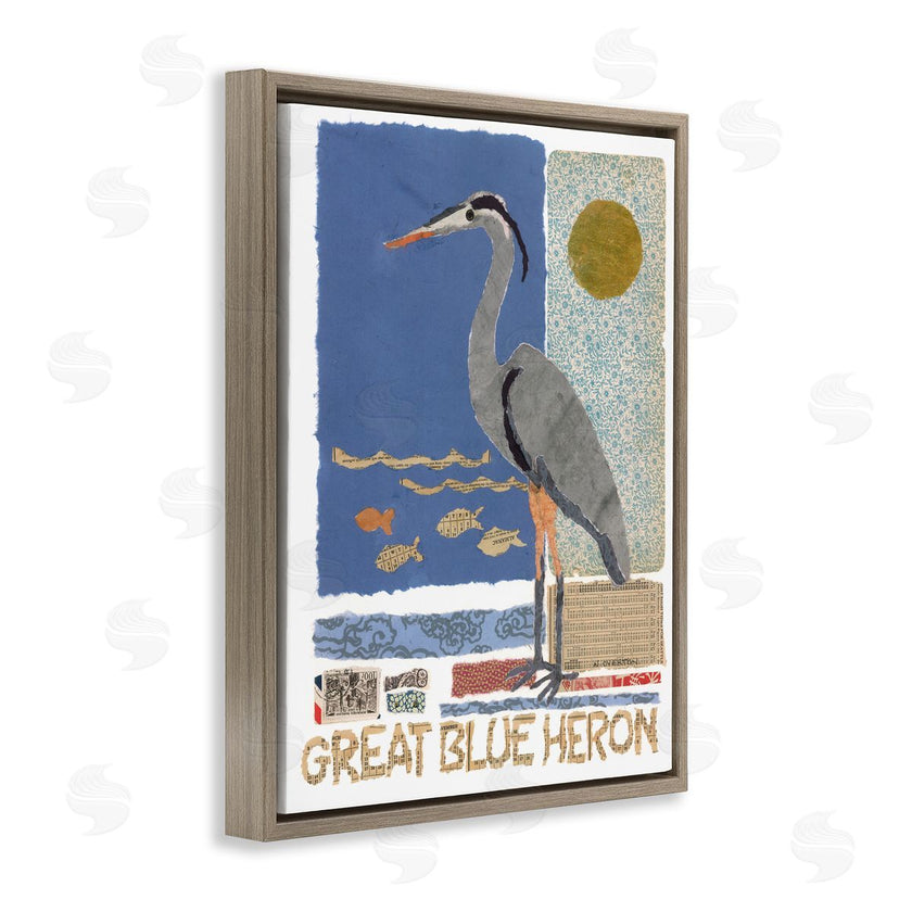 Nancy Overton | Great Blue Heron Collage