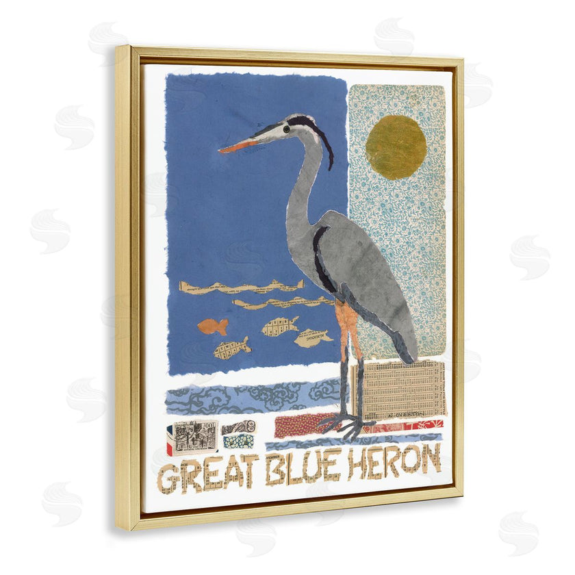 Nancy Overton | Great Blue Heron Collage