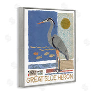 Nancy Overton | Great Blue Heron Collage