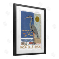 Nancy Overton | Great Blue Heron Collage